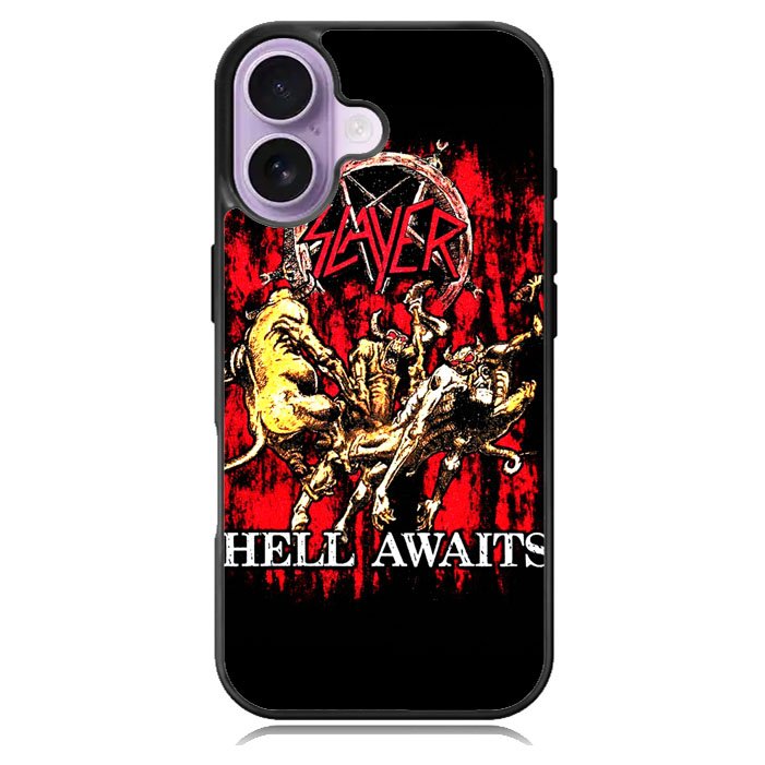 SLAYER Hell awaits Black Metal Band iPhone 17 Case BC2808