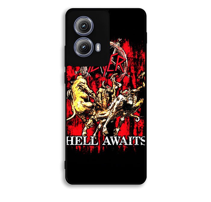 SLAYER Hell awaits Black Metal Band Motorola Moto Edge 2024 Case BC2808