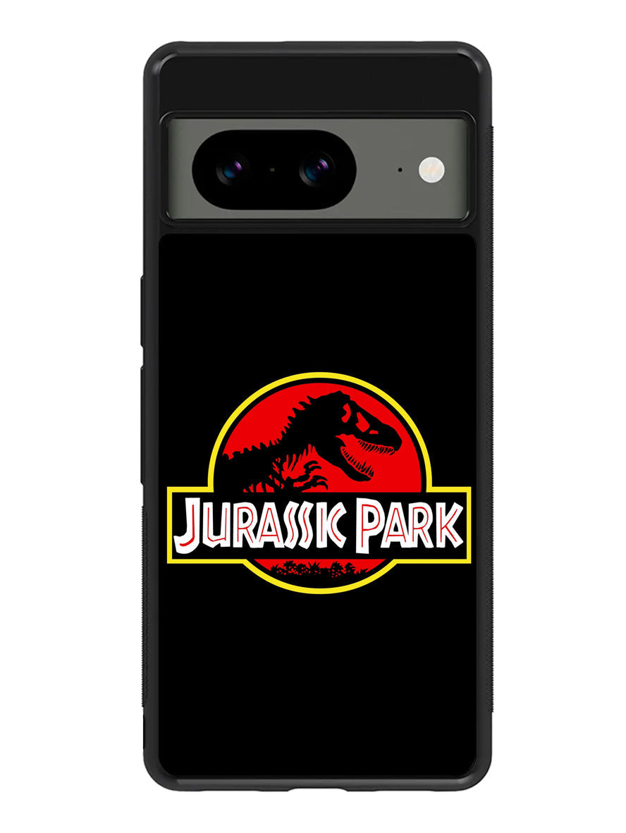 Jurassic Park Movie Plate vintage 4 Google Pixel 8a Case