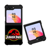 Jurassic Park Movie Plate vintage 4 Case Samsung Galaxy Z Flip 5 5G BC2807