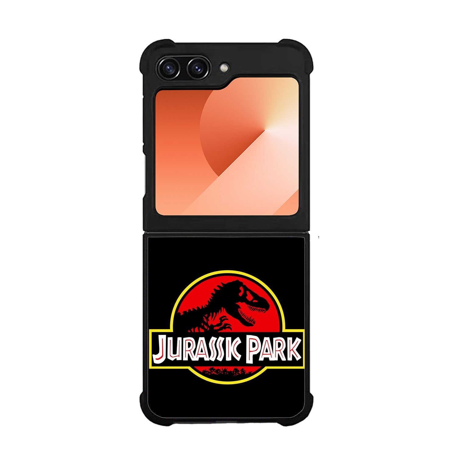 Jurassic Park Movie Plate vintage 4 Case Samsung Galaxy Z Flip 6 5G BC2807