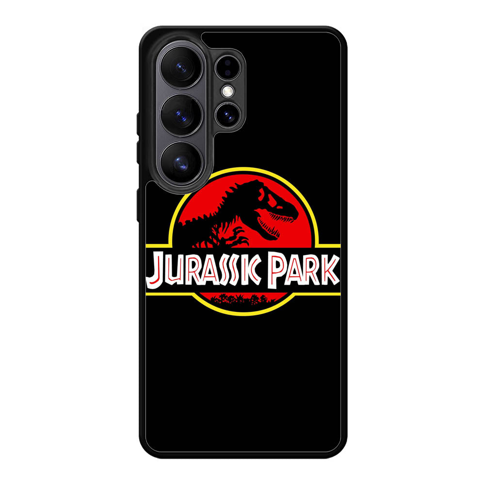 Jurassic Park Movie Plate vintage 4 Samsung Galaxy S26 Plus Case