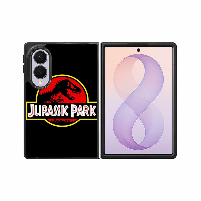 Jurassic Park Movie Plate vintage 4 Samsung Galaxy Z Fold 8 Case BC2807