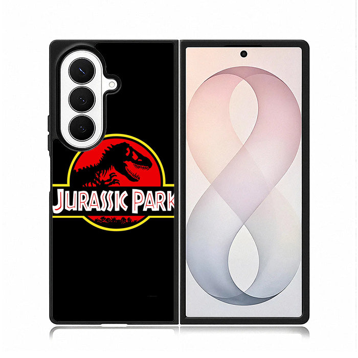 Jurassic Park Movie Plate vintage 4 Samsung Galaxy Z Fold 8 Ultra Case BC2807