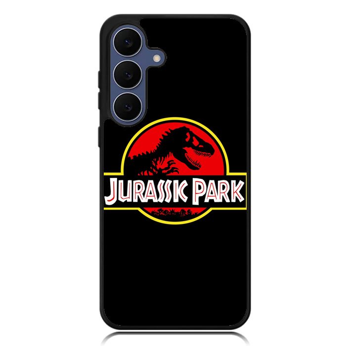 Jurassic Park Movie Plate vintage 4 Samsung Galaxy S25 FE Case BC2807