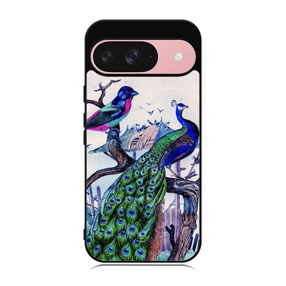 Vintage Classic Peacock Case Google Pixel 9 BC2796