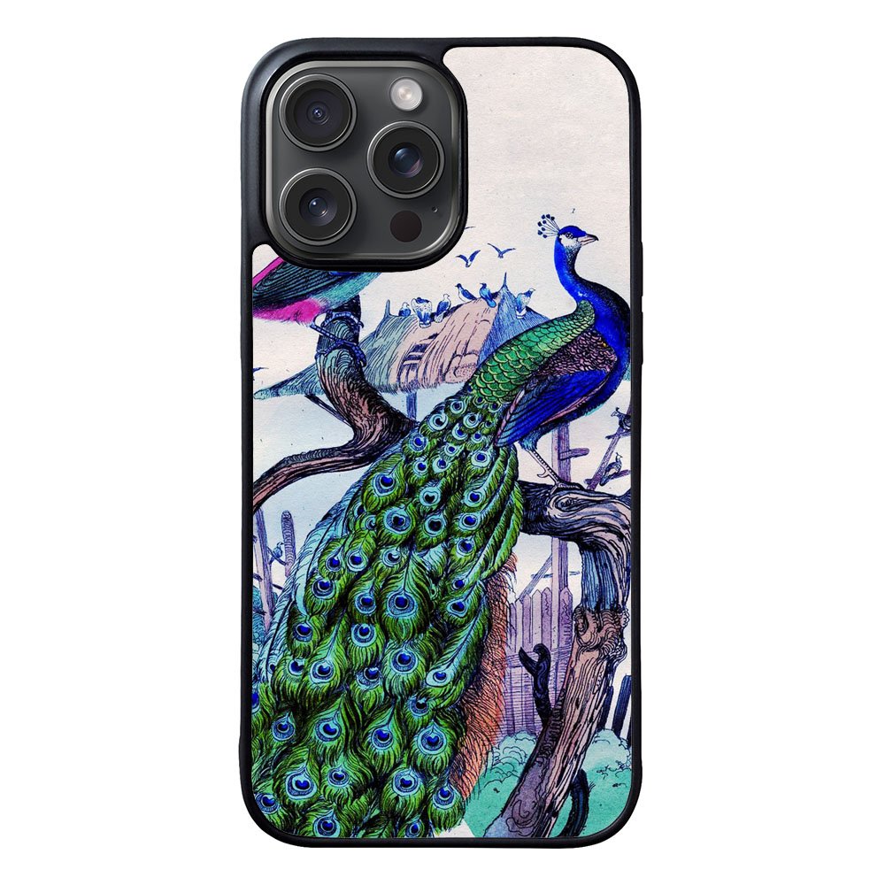 Vintage Classic Peacock Case iPhone 15 Pro BC2796