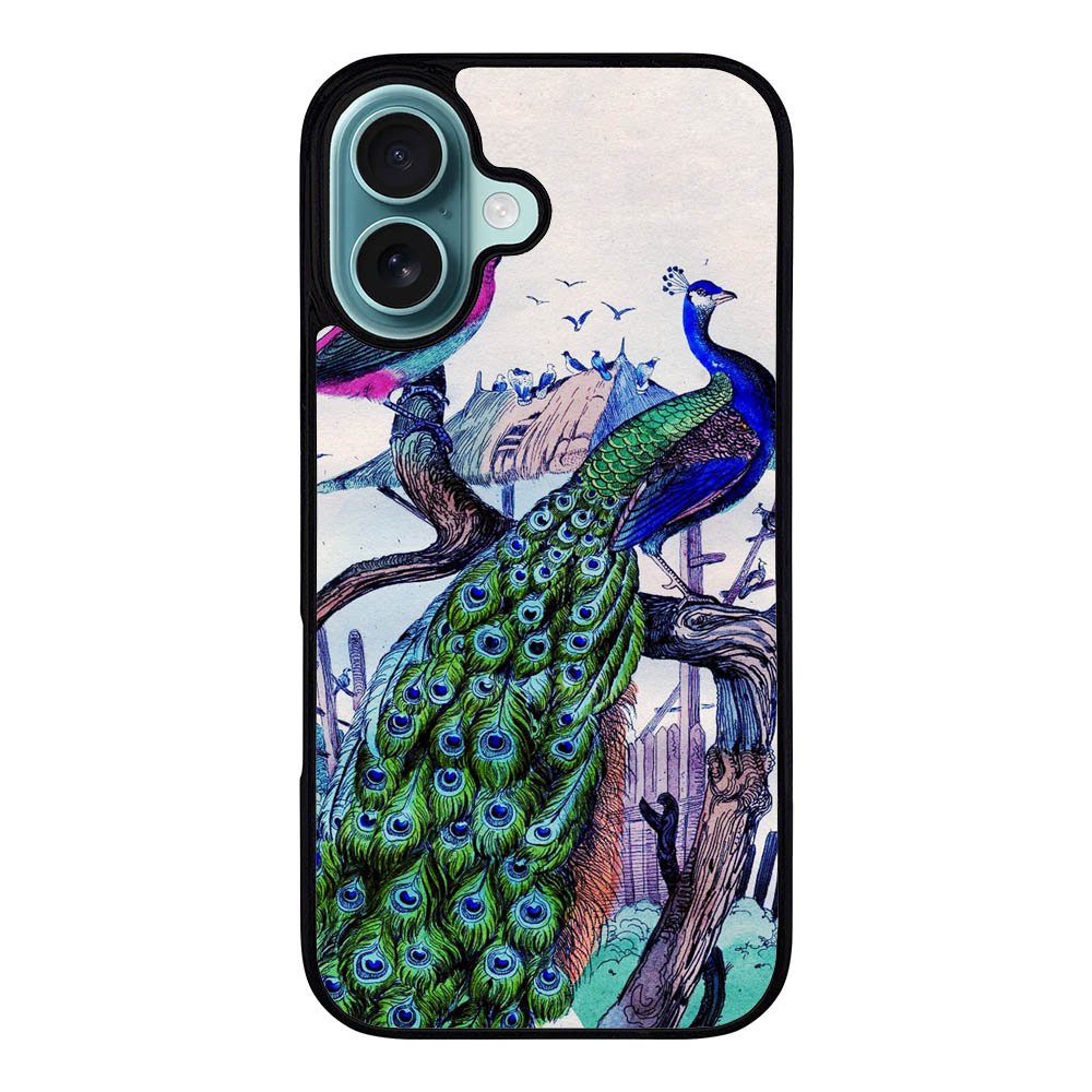 Vintage Classic Peacock Case iPhone 16 Plus BC2796