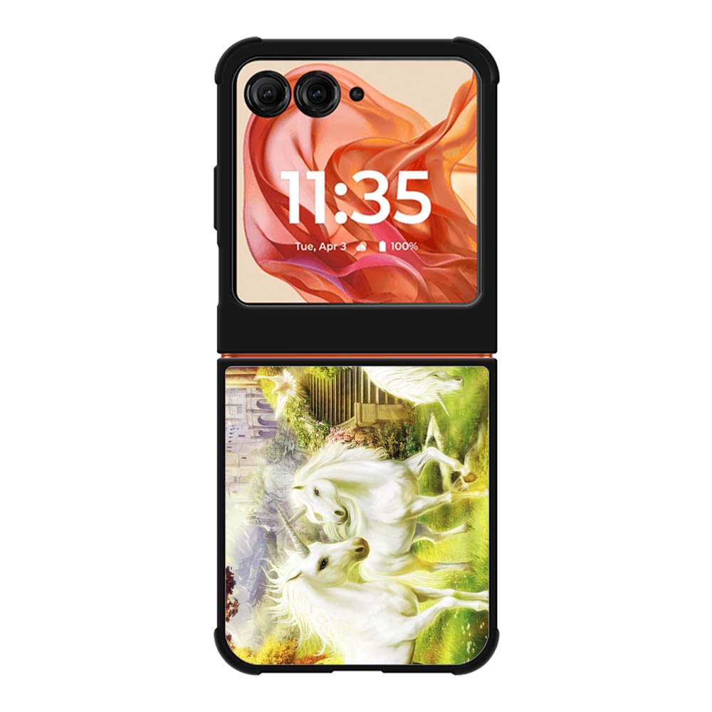 Horse Unicorn Wallpaper Motorola Moto Razr 2025/2024 , Moto Razr 60/50 Case BC2793