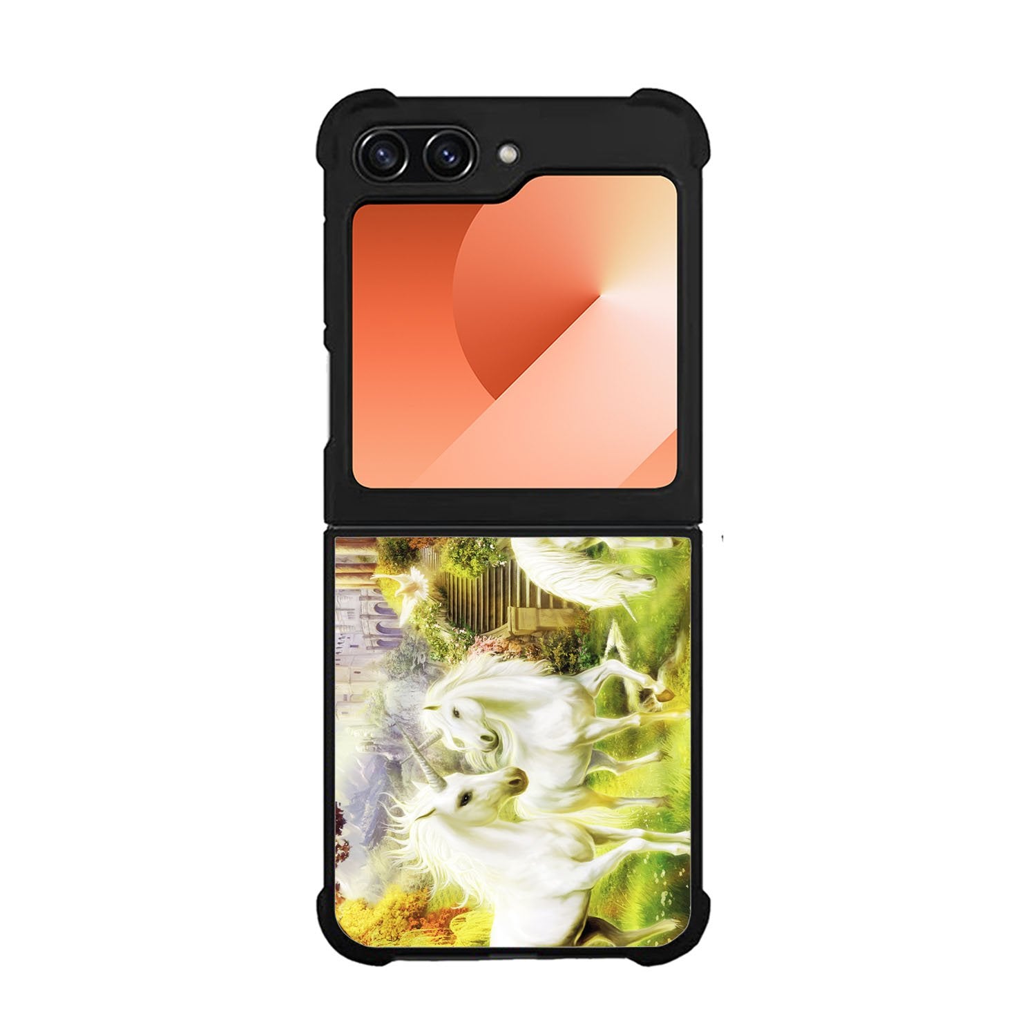 Horse Unicorn Wallpaper Case Samsung Galaxy Z Flip 6 5G BC2793
