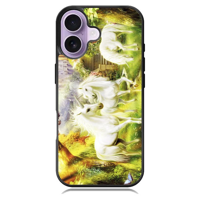 Horse Unicorn Wallpaper iPhone 17 Case BC2793