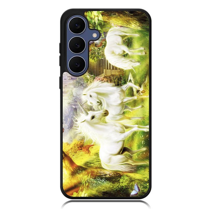 Horse Unicorn Wallpaper Samsung Galaxy S25 FE Case BC2793