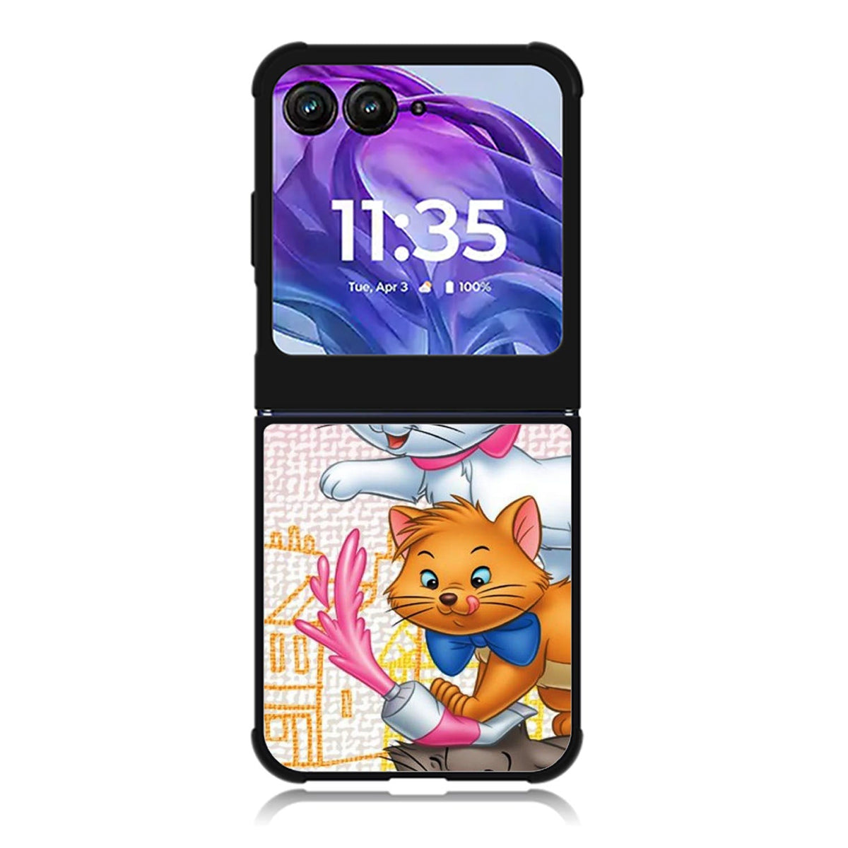 Aristocats cats WALLPAPER Motorola Moto Razr 2024 , Moto Razr 50 Case FE2777