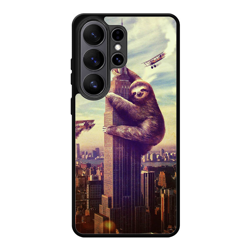 cool sloth wallpaper Samsung Galaxy S26 Ultra Case BC2776