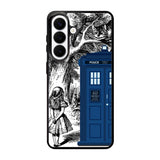 Alice In Wonderland Tardis Samsung Galaxy S26 Plus Case BC2775