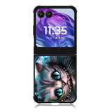 cheshire cat quote wallpaper Motorola Moto Razr 2024 , Moto Razr 50 Case FE2774