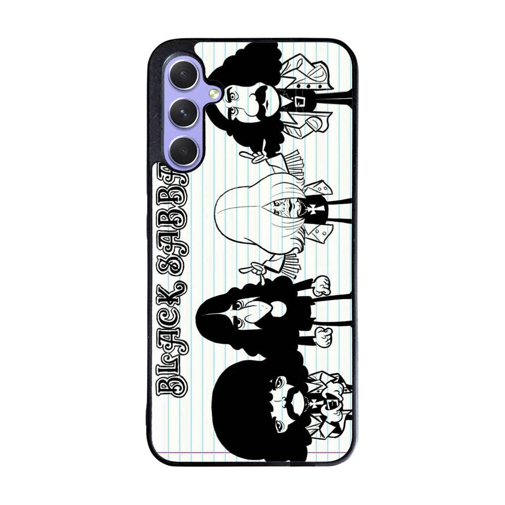 Black Sabbath Logo Case Samsung Galaxy A35 5G BC2769