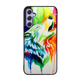 WALLPAPER Rainbow Watercolor Drop Case Samsung Galaxy A35 5G BC2768