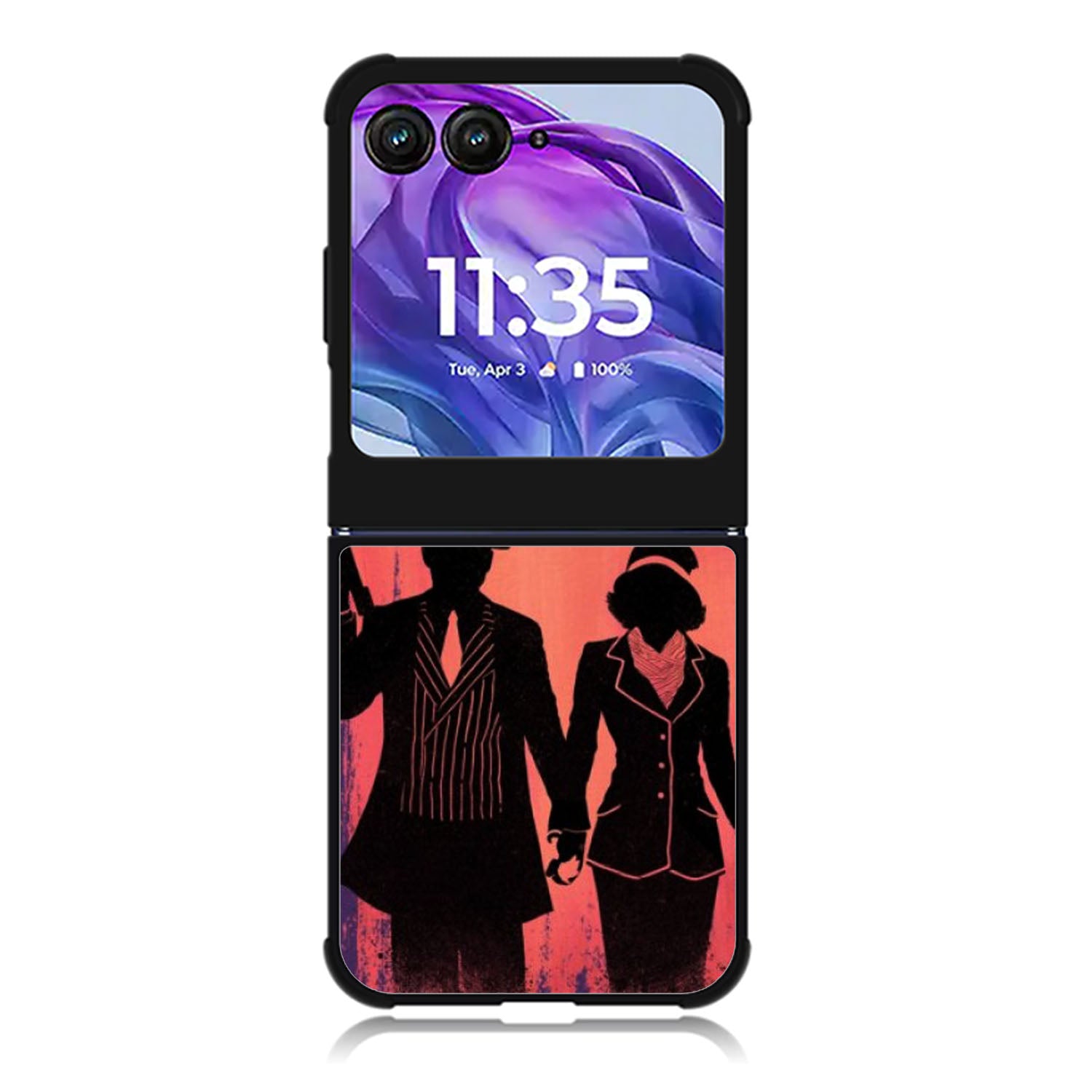 Bonnie And Clyde Motorola Moto Razr 2024 , Moto Razr 50 Case FE2765