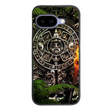 Aztec Calendar Texture WALLPAPER Case Google Pixel 9A BC2760