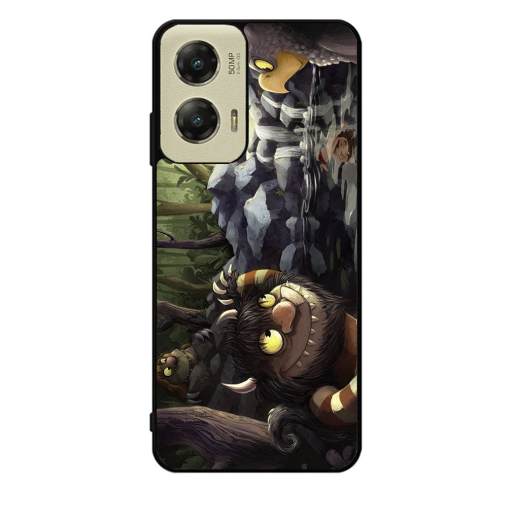 Where the Wild Things Are cartoon WALLPAPER Case Motorola Moto G Stylus 2024 5G BC2757