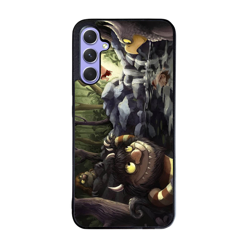 Where the Wild Things Are cartoon WALLPAPER Case Samsung Galaxy A35 5G BC2757