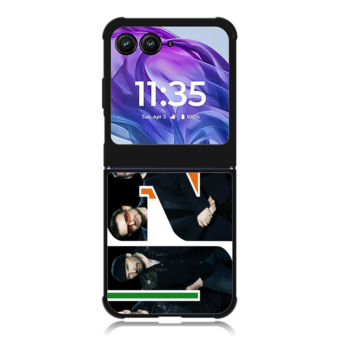 u2 band logo Motorola Moto Razr 2024 , Moto Razr 50 Case FE2751