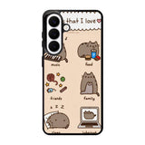pusheen cat wallpaper Samsung Galaxy S26 Plus Case BC2744