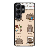 pusheen cat wallpaper Samsung Galaxy S26 Ultra Case BC2744