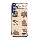 pusheen cat wallpaper Case Samsung Galaxy A35 5G BC2744