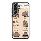 pusheen cat wallpaper Samsung Galaxy A57 Case BC2744