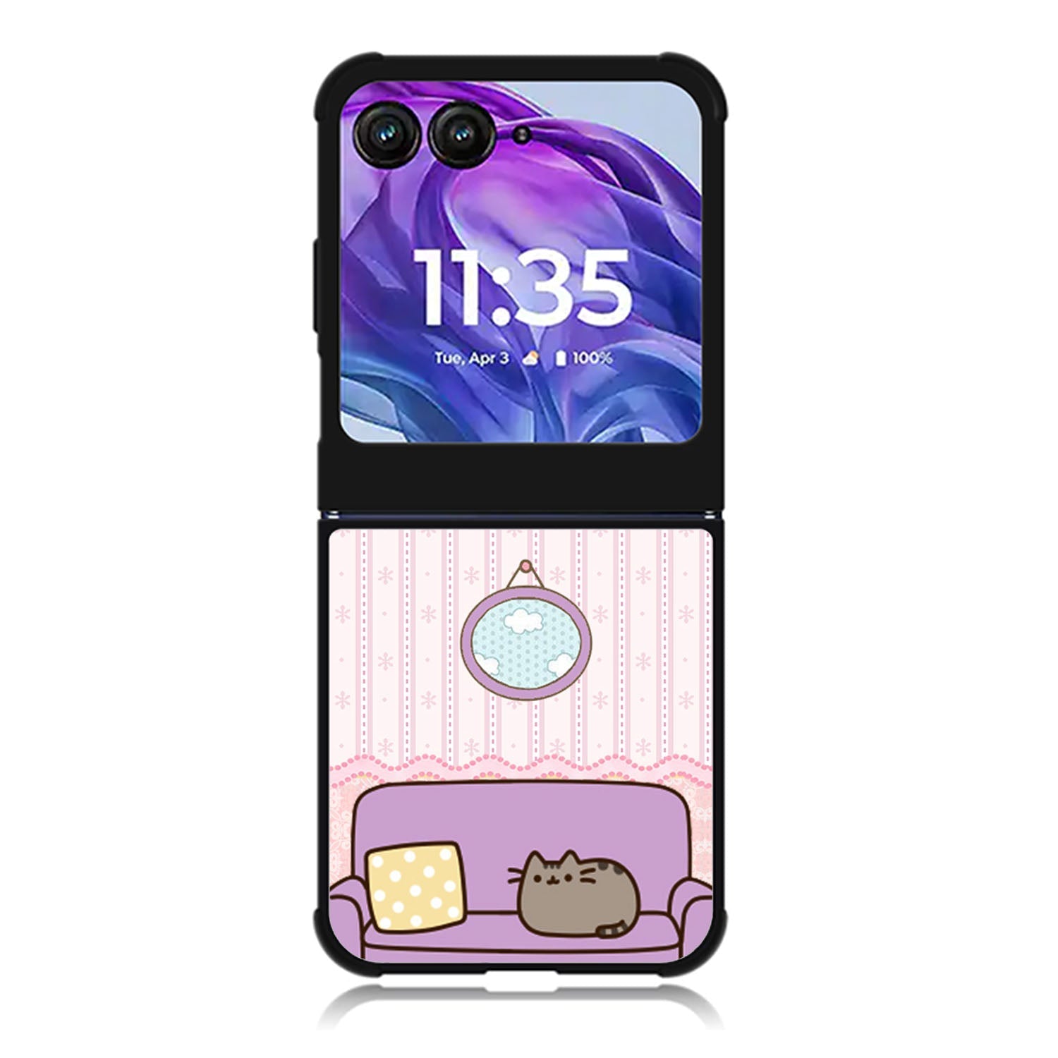 pusheen cat wallpaper Motorola Moto Razr 2024 , Moto Razr 50 Case FE2743
