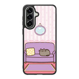 pusheen cat wallpaper Samsung Galaxy A57 Case BC2743