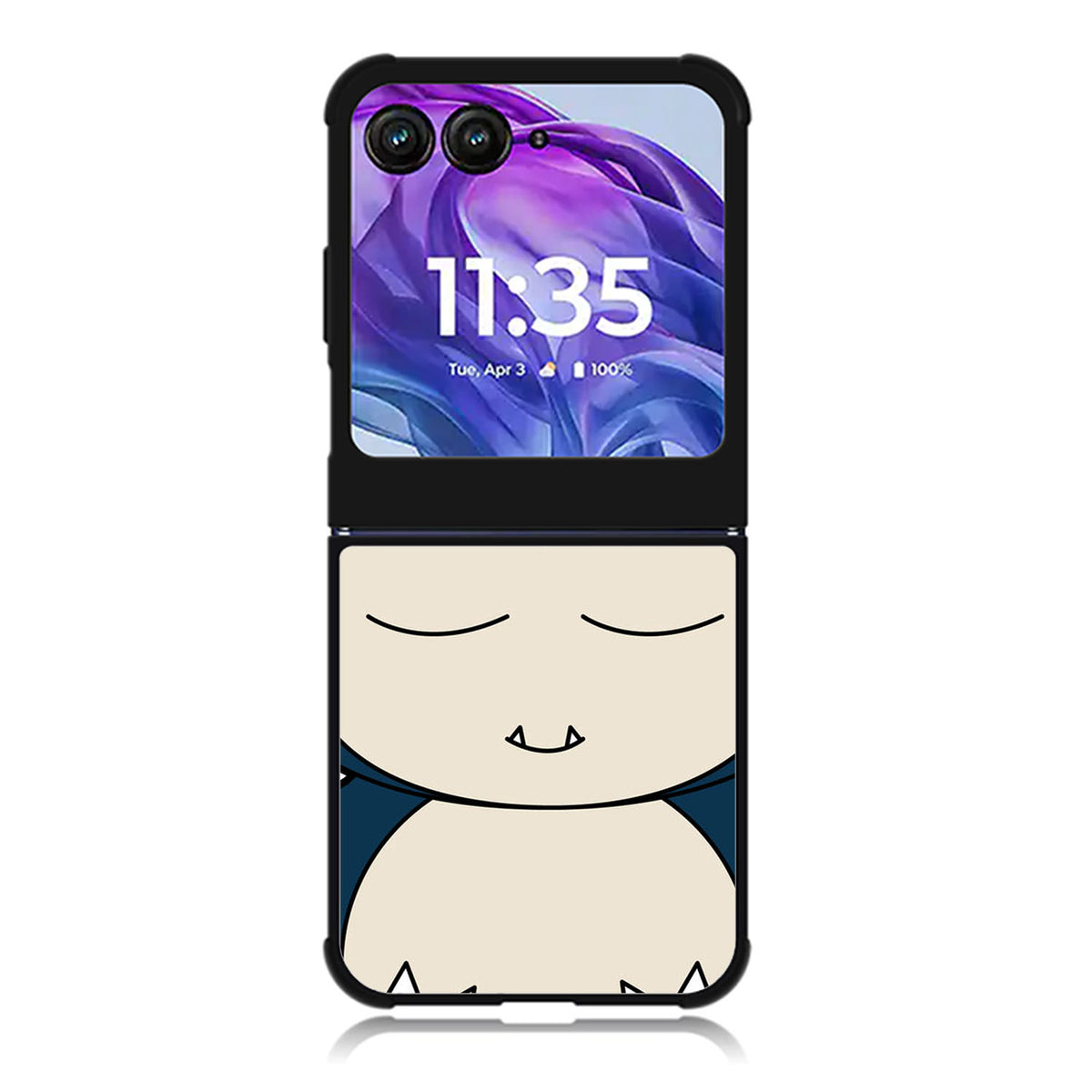Snorlax or Kabigon Motorola Moto Razr Plus 2025/2024 Case, Moto Razr 50 Ultra 5G BC2742