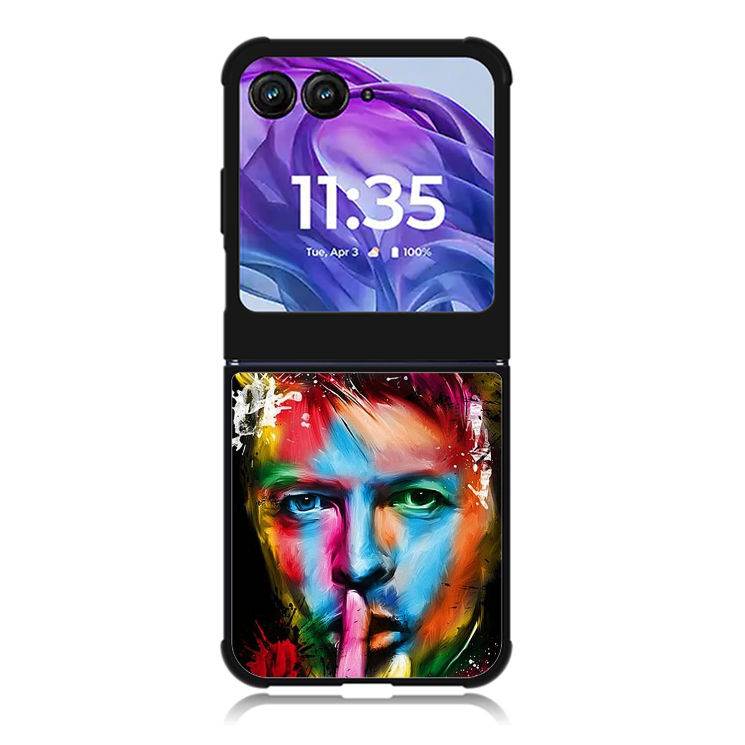 david bowie Motorola Moto Razr Plus 2025/2024 Case, Moto Razr 50 Ultra 5G BC2737