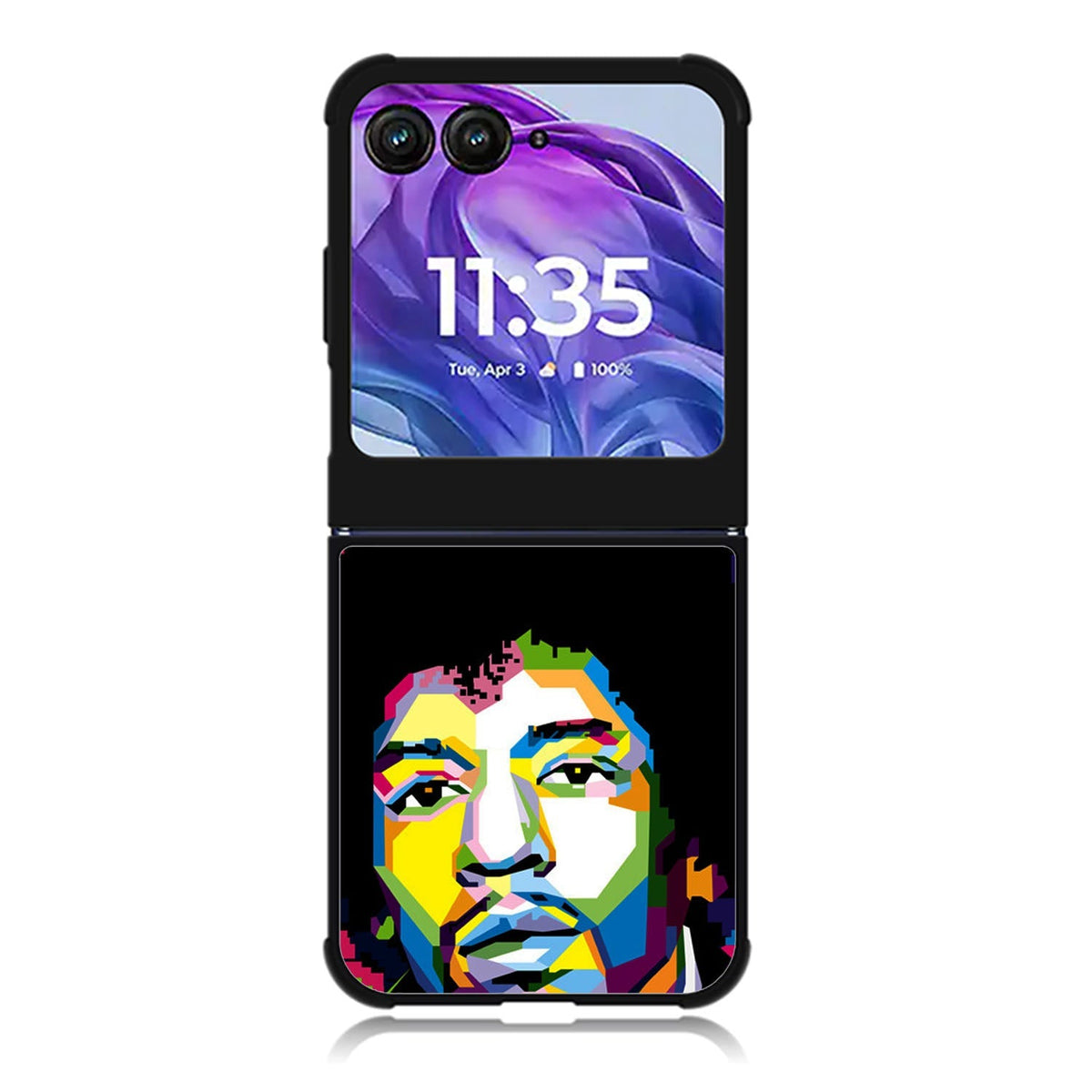 Jimi Hendrix Motorola Moto Razr 2024 , Moto Razr 50 Case FE2733