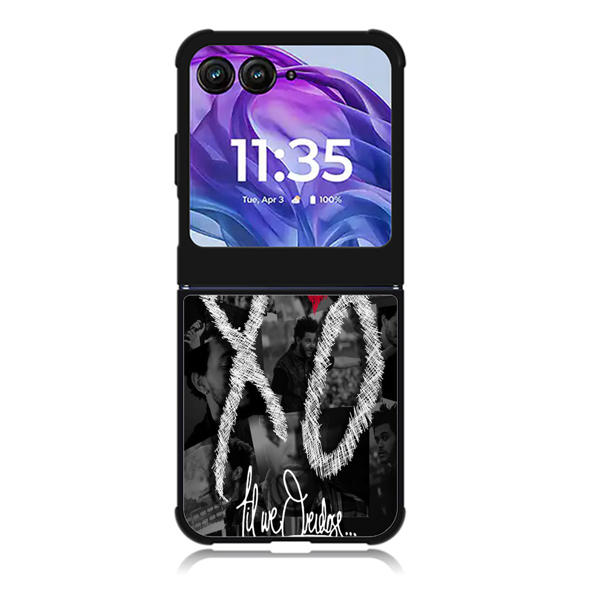 the weeknd xo WALLPAPER Motorola Moto Razr Plus 2025/2024 Case, Moto Razr 50 Ultra 5G BC2730