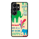 the happy elephant Samsung Galaxy S26 Ultra Case BC2720