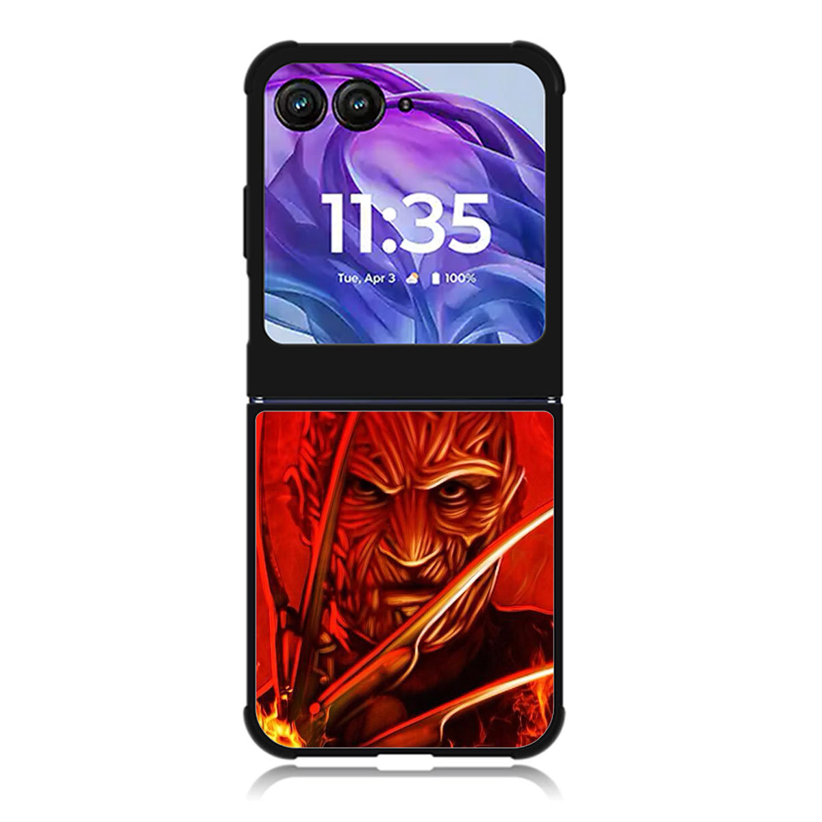 Freddy Krueger Motorola Moto Razr Plus 2025/2024 Case, Moto Razr 50 Ultra 5G BC2718