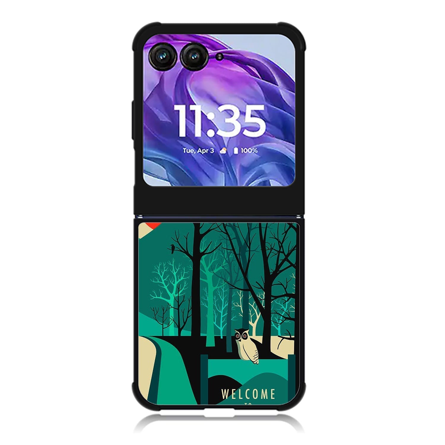 welcome to twin peaks wallpaper Motorola Moto Razr 2024 , Moto Razr 50 Case FE2711