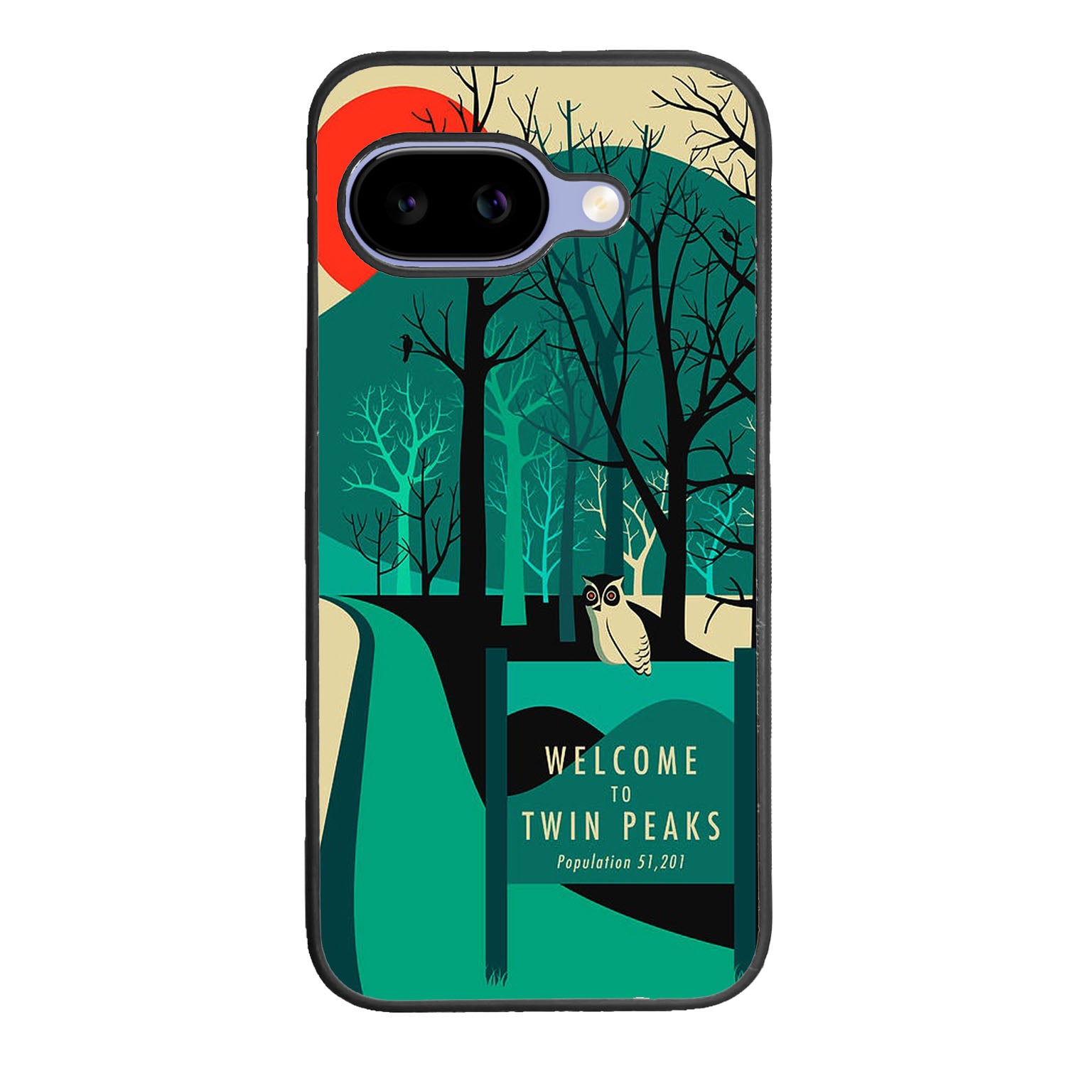 welcome to twin peaks wallpaper Case Google Pixel 9A BC2711
