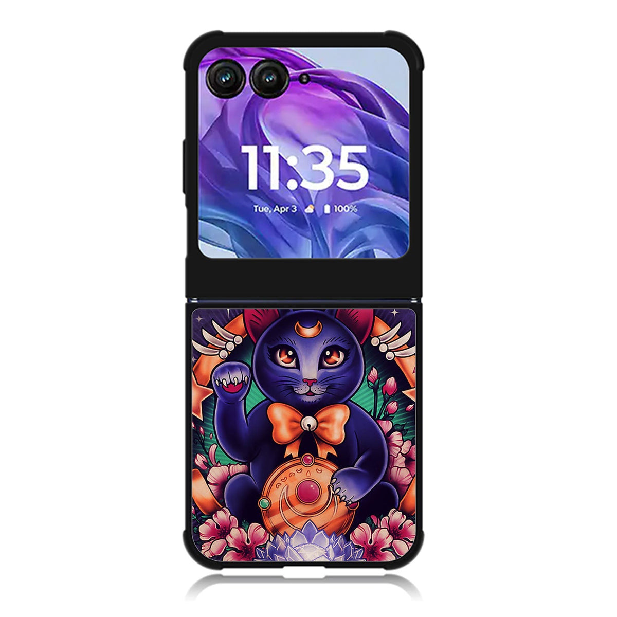 Luna Cat Sailor Moon Motorola Moto Razr 2024 , Moto Razr 50 Case FE2707