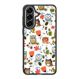 Cute Owl Pattern Samsung Galaxy A37 Case BC2696