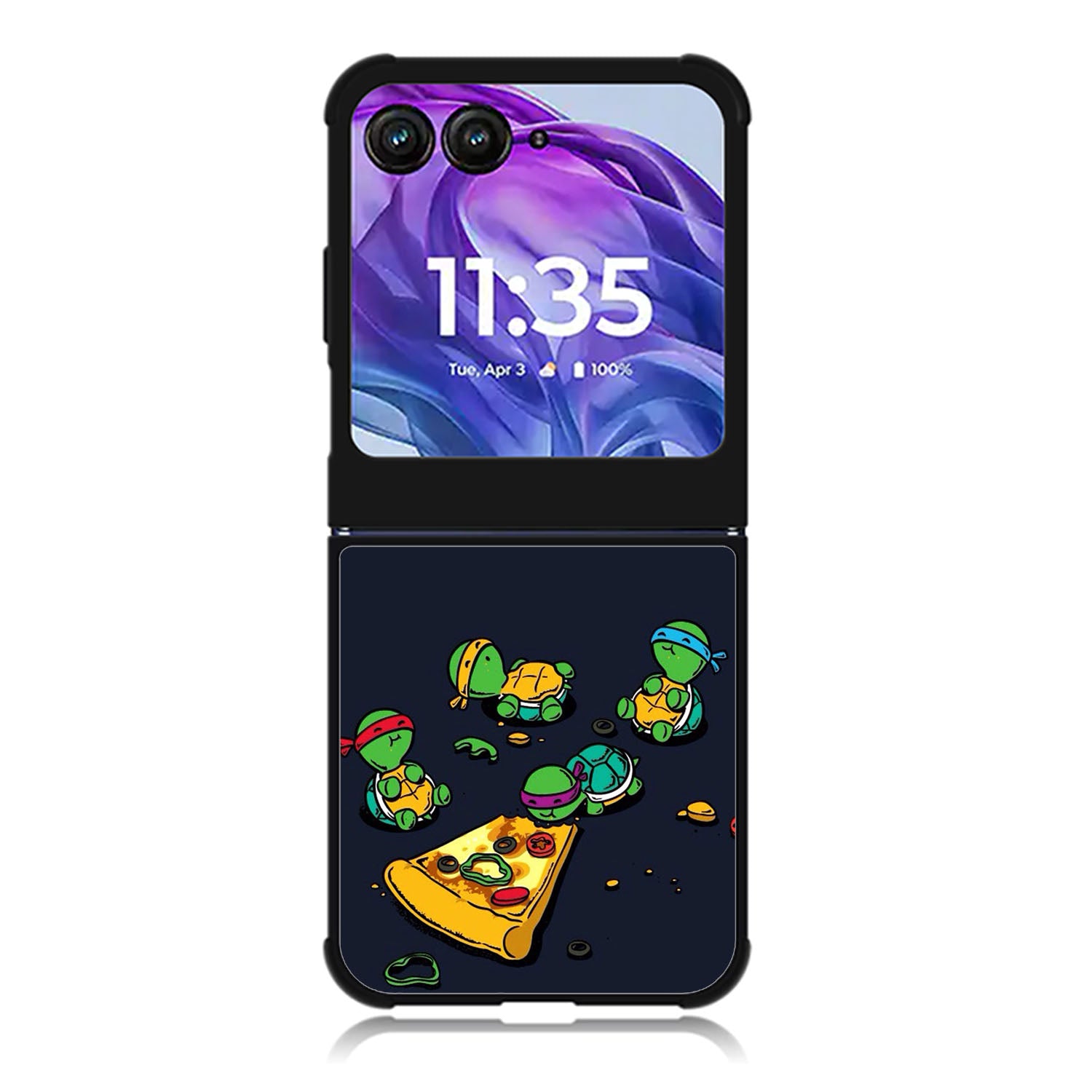Cute Teenage Mutant Ninja Turtles Motorola Moto Razr Plus 2025/2024 Case, Moto Razr 50 Ultra 5G BC2695