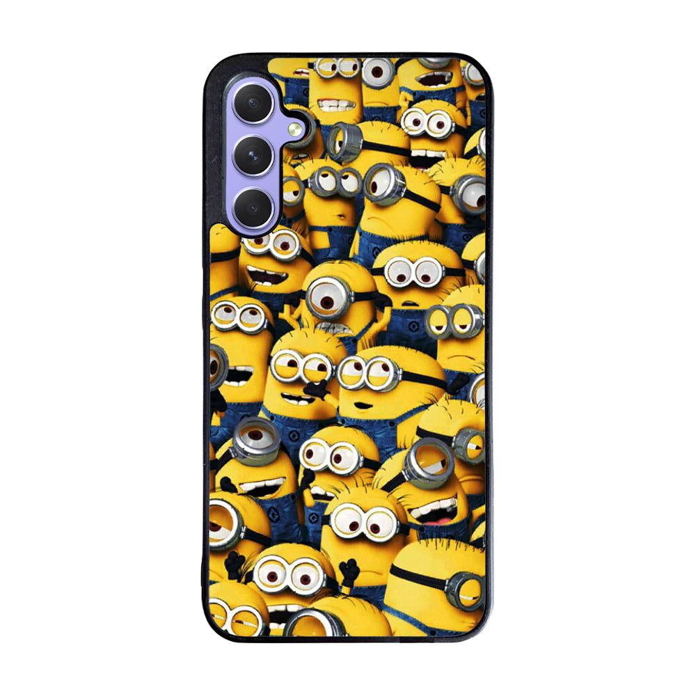 Minions Pattern Case Samsung Galaxy A55 5G BC2689