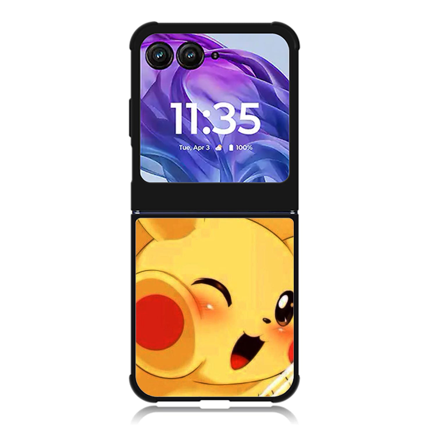 Pikachu Chubby WALLPAPER Motorola Moto Razr 2024 , Moto Razr 50 Case FE2688