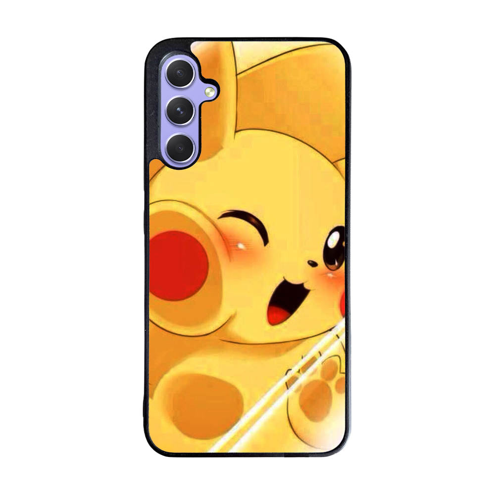 Pikachu Chubby WALLPAPER Case Samsung Galaxy A55 5G BC2688