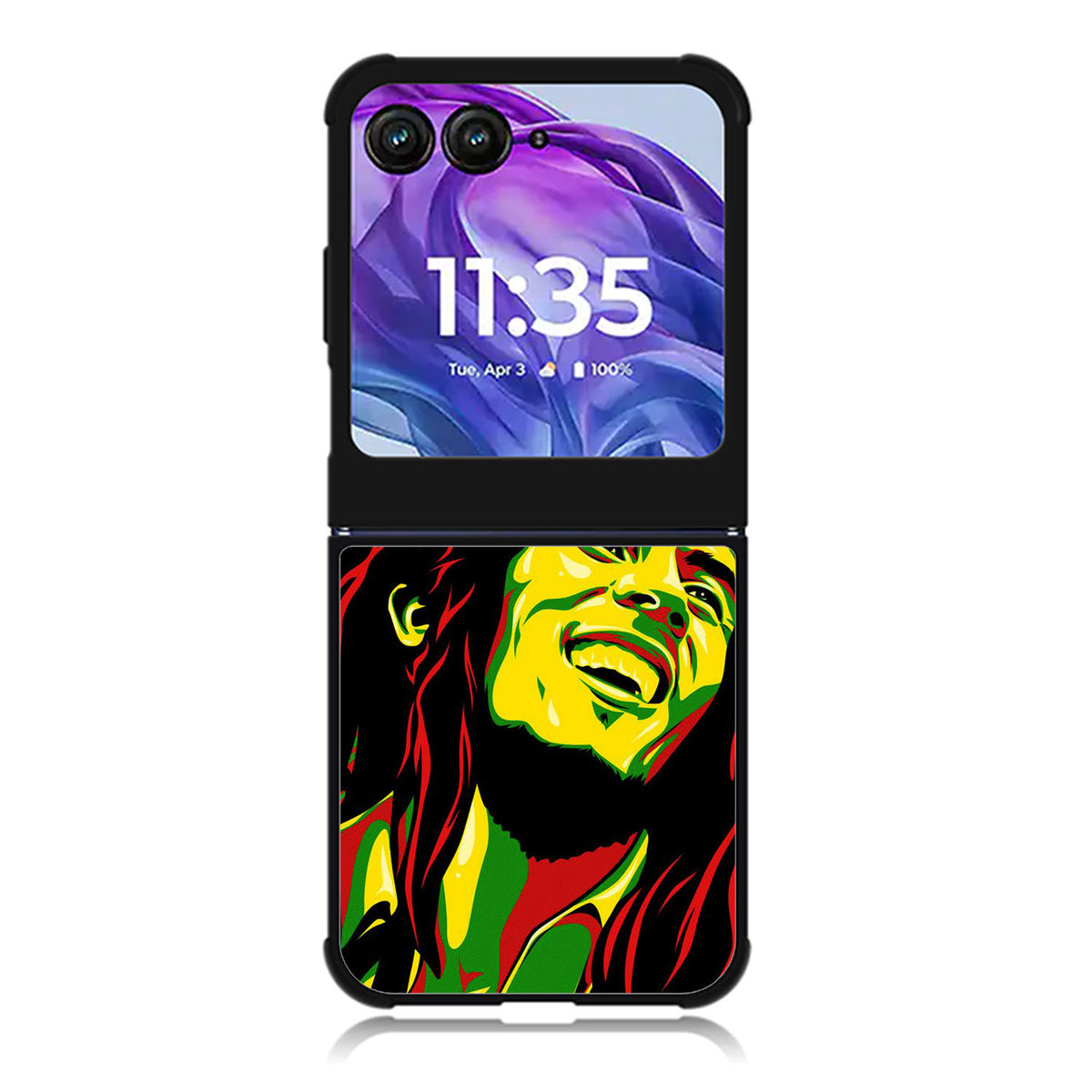 Bob Marley Motorola Moto Razr Plus 2025/2024 Case, Moto Razr 50 Ultra 5G BC2682