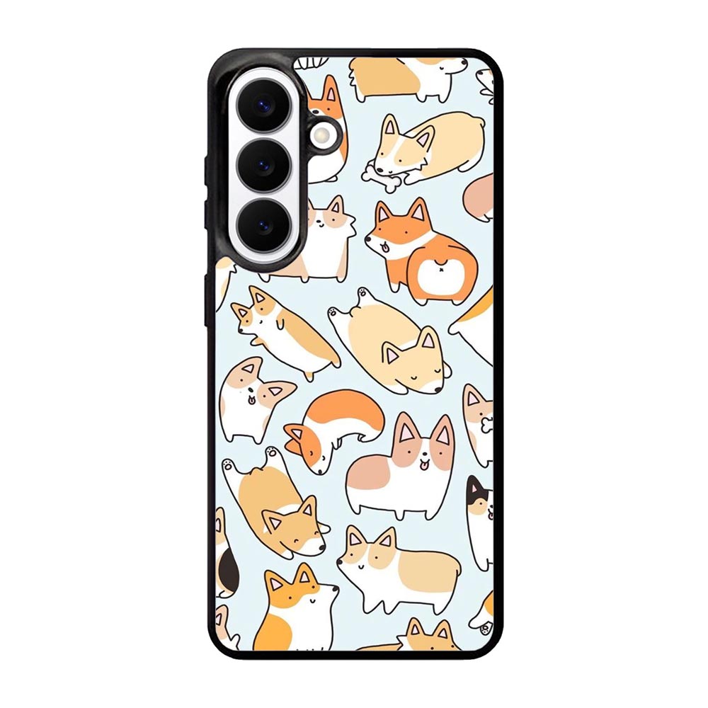 Dog pattern Samsung Galaxy S26 Case FE0209