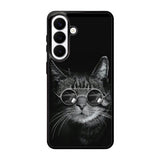 Cat art black Samsung Galaxy S26 Plus Case FE0131